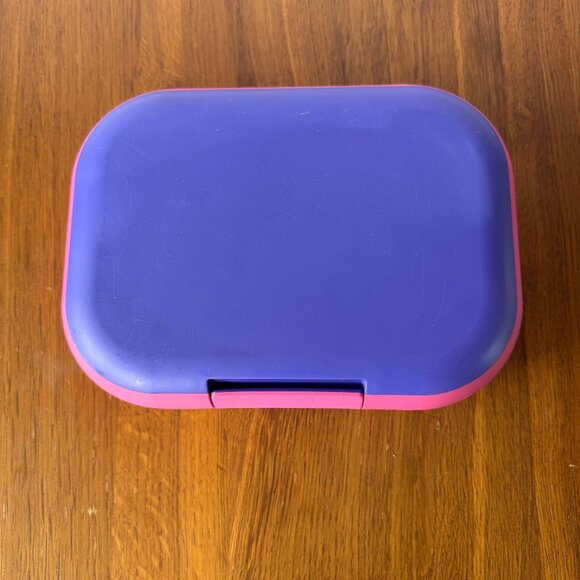 BENTGO CHILL Kids Leak-Proof Freezer Lunch Box Purple Pink School Meal Bento Box - Picture 4 of 7
